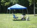 The 40 M cw position was about 100 yards away from the main area.